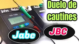 Jabe VS JBC - Duelo de cautines para reparación de celulares - laptops - Consolas de videojuego  ?