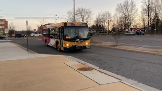 Fairfax Connector 2007 New Flyer D35LFR 9754 on the Route 660 Full Ride