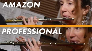 Flute Expert tries AMAZON $70 FLUTE VS HER $10K FLUTE