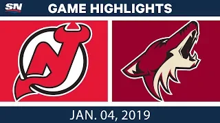 NHL Highlights | Devils vs. Coyotes - Jan. 4, 2019