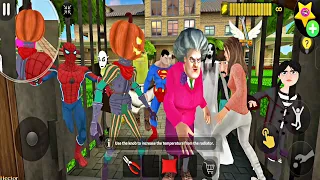 Angry Teacher and Big New Team Multi Characters Scary Teacher 3D Android Game Update