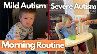 Morning Routine for Mild Autism and Severe Autism