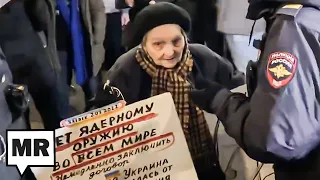 Russian Survivor Of Nazi’s Leningrad Siege Arrested For Protesting Ukraine War