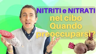 ATTENZIONE a nitriti e nitrati: cosa sono e quali cibi evitare