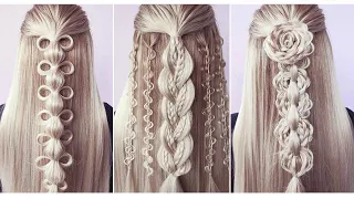 3 top notch open hairstyle for Every Occasion 😍 Easy & And Cute Braided Hairstyles