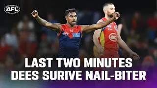 Last Two Minutes | Gold Coast v Melbourne | Round 8, 2023