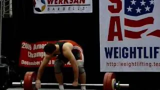 Ian Wilson Snatch 137kg - 2009 American Open