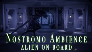 ALIEN - Nostromo Ambience | ROAMING ALIEN ON BOARD | Studying | Relaxing | Nightmare Fuel