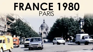 Archive footage of Paris in 1980s | France Super 8 home movie film