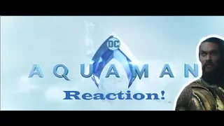 Aquaman Trailer's Reaction ("Аквамен" реакция на трейлер!)