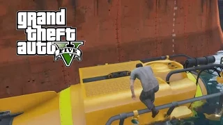 GTA 5 | Trevor Steals Mini Submarine (Minisub)