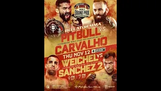 BELLATOR 252 LIVE PITBULL PATRICO VS PEDRO CARVALHO MMA WITH FRIENDS!