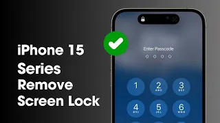 How To Unlock iPhone 15 Pro Max Passcode iF You Forgot iT.... 2024