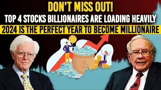 Billionaires Pouring Millions Into These 4 Stocks, Now Is The Perfect Time To Ride 2024 Mega Rally