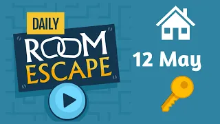 Daily Room Escape - 12 May - 4K -  Full Walkthrough  - Crazygames