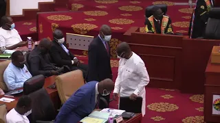 2022 Budget: Ken Ofori-Atta arrives in Parliament