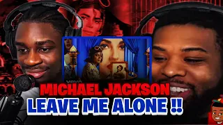 BabantheKidd FIRST TIME reacting to Michael Jackson - Leave Me Alone!! (Official Music Video)