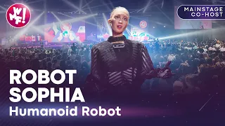Sophia the Robot | First Mainstage Co-Host of WMF2023