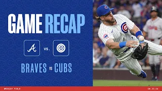 Cubs vs. Braves Game Highlights | 5/22/24