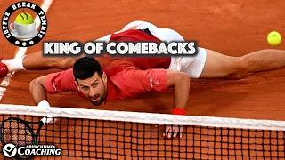 RG 24 - Comeback King Djokovic Survives Mid-Match Injury | CBT Podcast