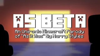 ♪ "As BETA" - A Minecraft Parody of Harry Styles' As It Was (Music Video)