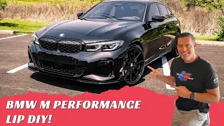 How To Install A BMW M Performance G20 M340i Lip!