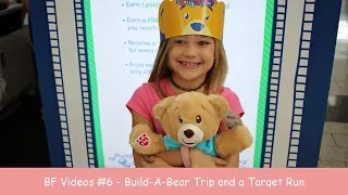 Brianna's Fun Videos #6 - Shopping Saturday: Build-A-Bear at the mall and Target Trips