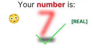 This video will accurately guess your number! 🔢