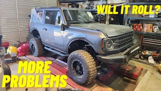 WRECKED 2022 FORD BRONCO SUSPENSION TROUBLES