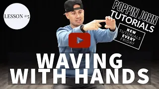 WAVING WITH YOUR HANDS | DANCE TUTORIAL #5 FOR BEGINNERS #POPPINJOHNTUTORIALS