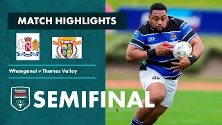 SEMIFINAL HIGHLIGHTS | Whanganui v Thames Valley (Meads Cup)