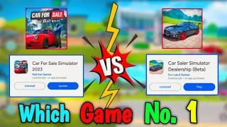 Which Game Is Best Car For Sale Mobile ?