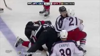 James Wisniewski vs Mark Borowiecki 17 11 13