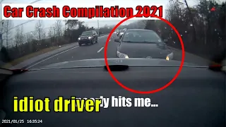 Car Crash Compilation 2021 #144 February road rage dash cam