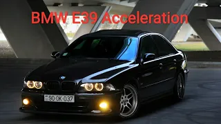 BMW E39 acceleration battle+sound(2.0d, 2.5tds, 2.5d, 3,0d)