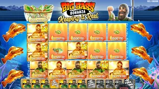 BIG BASS BONANZA KEEPING IT REAL - 10X MULTIPLIER - EPIC WIN GOLD FISHERMAN - BONUS BUY SLOT