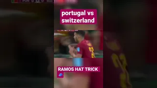 Portugal DOMINATES Switzerland 6-1 with Ramos HAT-TRICK!🙌 #shorts#worldcup#fifa #worldcup2022#soccer