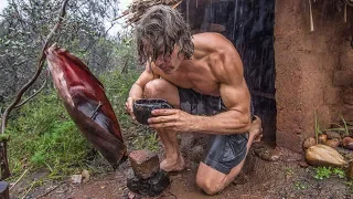 Rainy Day at the Adobe Hut