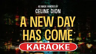 A New Day Has Come (Karaoke Version) - Celine Dion