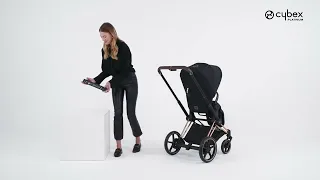 How to Charge and Install the Battery I e-PRIAM Stroller I CYBEX