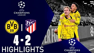 Dortmund vs Atletico Madrid [4-2] | All Goals & Extended Highlights | UEFA Champions League 2024