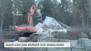 University of Idaho murder house demolished