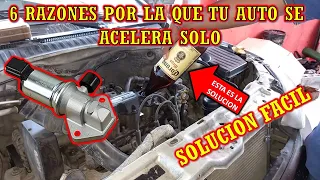 ESTAS SON LAS CAUSAS POR LA QUE UN AUTO SE ACELERA SOLO - 6 RAZONES POR LA QUE TU AUTO SE ACELERA