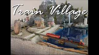 Building a Z Gauge Train Village. 2019.