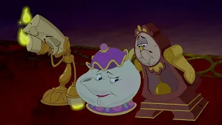 The Beauty And The Beast(1991) - Belle Refuses To Join The Beast For Dinner