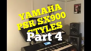 PSR SX900 - Pop & Rock Styles - Part 4