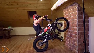 10 упражнений для мотоцикла (эндуро или триал) со стеной