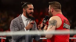 Kevin Owens stops Seth “Freakin” Rollins’ plan to steal his WrestleMania moment