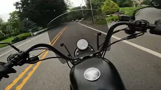 95 miles #iron883 raw Harley sound pov #memphisshades #delrio