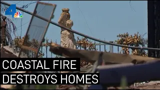 Coastal Fire Destroys 20 Homes, Damages 11 | NBCLA